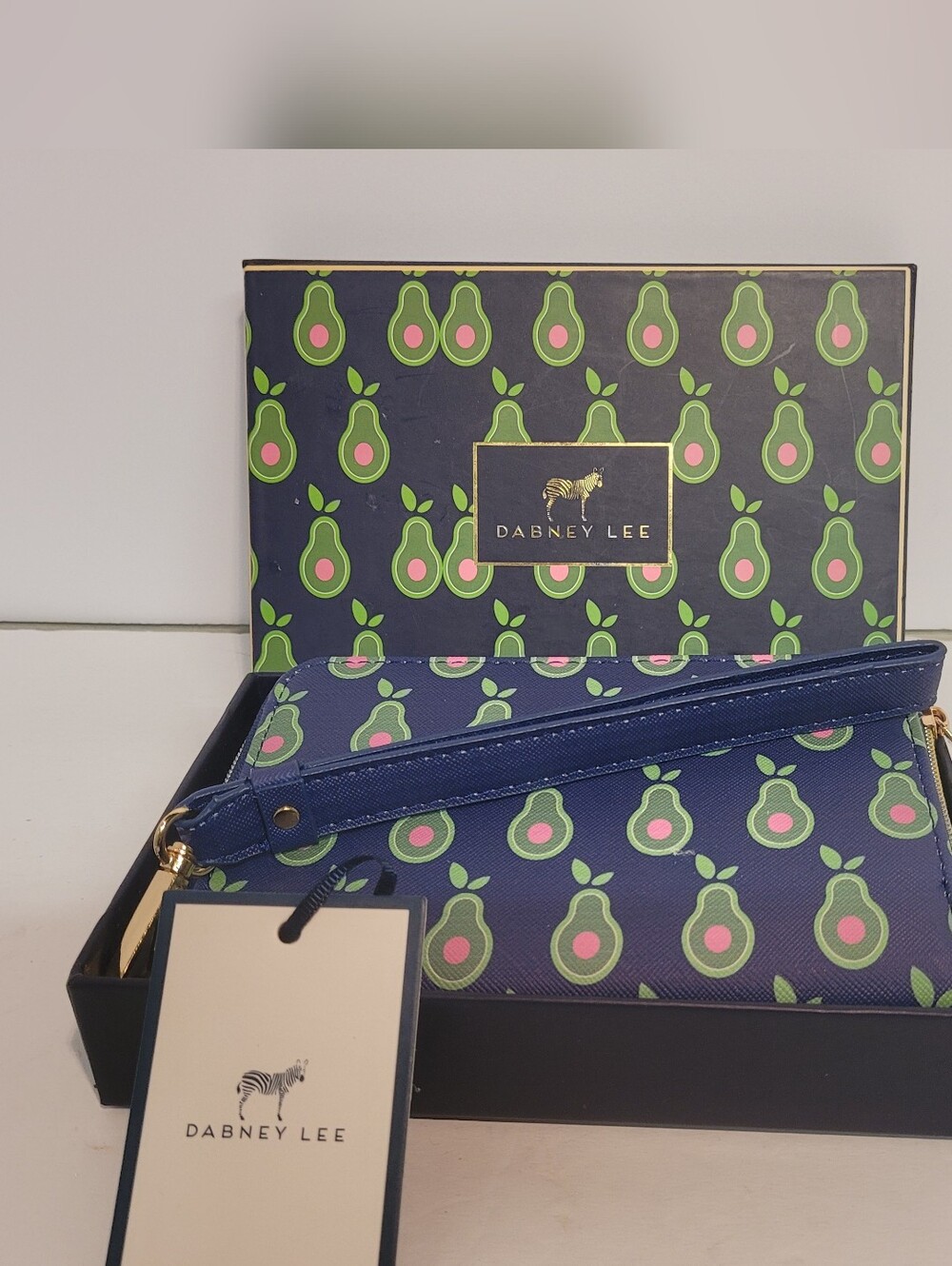 Nwt Dabney Lee Avacado Wallet Wristlet